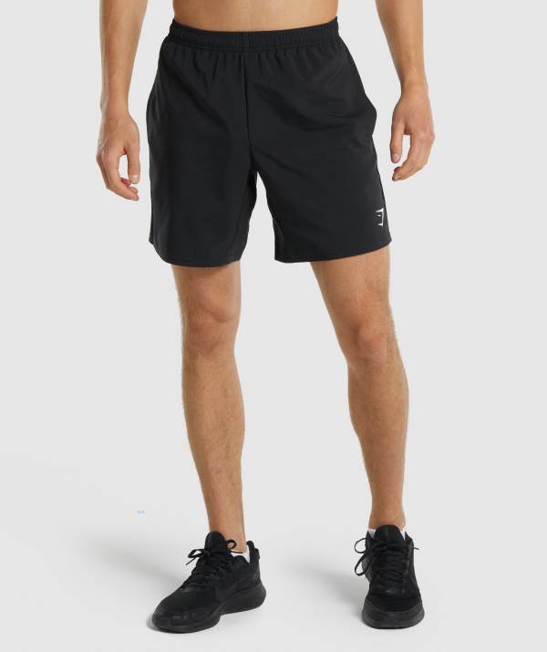 Panske Šortky Gymshark Arrival Čierne | AB2134968